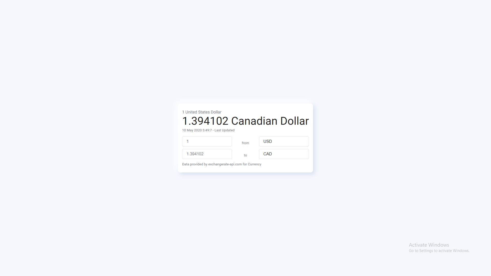 Exchange-Rate