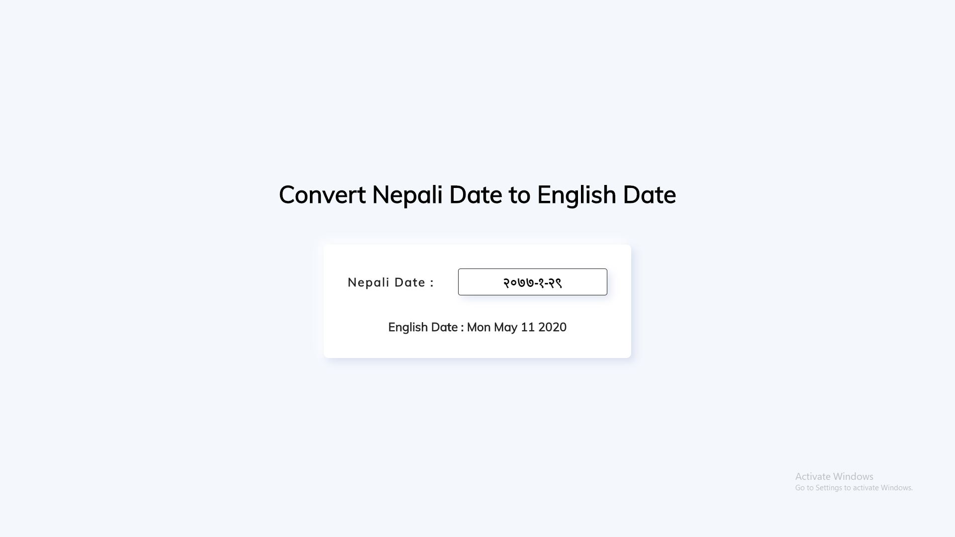 Nepali-Calendar
